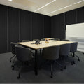 Acoustic Foam Panels 24 Pack 12x12x2 Adhesive Wall Ceiling