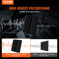 Acoustic Foam Panels 4 Pack 16.5x6.3x12in Wall Ceiling