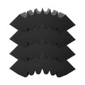 Acoustic Foam Panels 4 Pack 16.5x6.3x12in Wall Ceiling