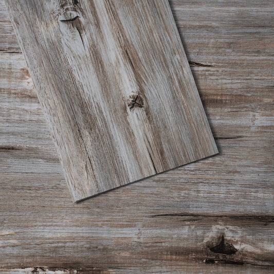 Self Adhesive Vinyl Floor Tiles 36x6" 36 Pack 0.62mm Wood Grain