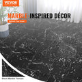 Self Adhesive Vinyl Floor Tiles 12x12 50 Pack Black Marble 1.5mm