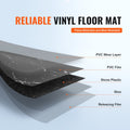 Self Adhesive Vinyl Floor Tiles 12x12 50 Pack Black Marble 1.5mm