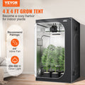 Grow Tent 48x48x80cm Indoor Hydroponic Window Door Tray