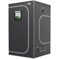 Grow Tent 48x48x80cm Indoor Hydroponic Window Door Tray