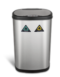 Dolphy Touchless Trash Bin 50L Motion Sensor Automatic
