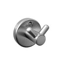 Dolphy Double Robe Hook Concealed Brushed Stainless Steel