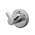 Dolphy Double Robe Hook Concealed Brushed Stainless Steel