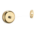 Dolphy Gold Round Stainless Steel Clothes Liner 8ft