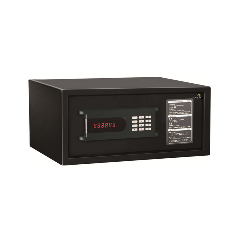 Dolphy Hotel Safe In-Room Locking Security Box Deposit Digital