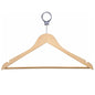 Anti-theft Wooden Cloth Hanger - Natural Wood