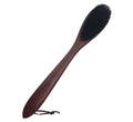Dolphy Shoe Brush Cherry Wood Handle Natural Bristles Cleaning Tool