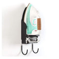 Dolphy Wall Mounted Iron and Board Holder Black