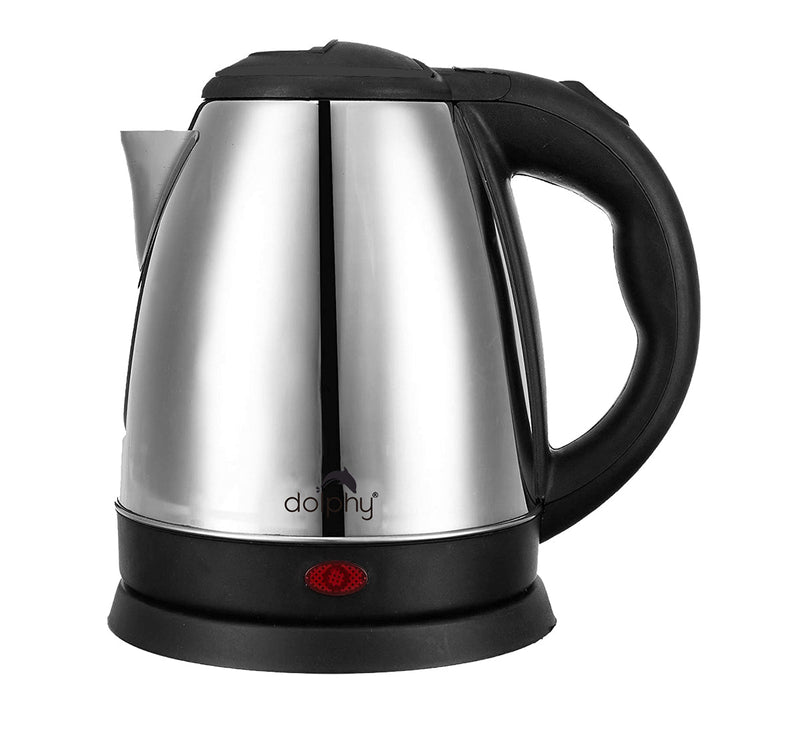 Dolphy Stainless Steel Electric Kettle 1.2L Silver