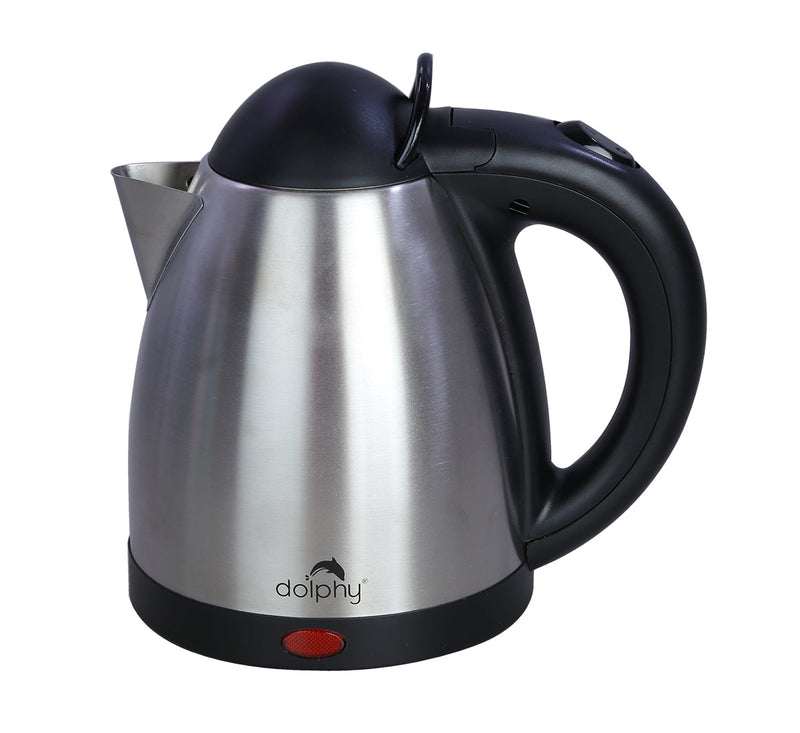 Dolphy Electric Kettle 0.8L Stainless Steel Silver
