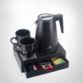 Dolphy Stainless Steel Kettle 0.8L Black Double Layer