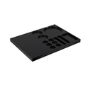 Dolphy Beech Wood Kettle Tray Black