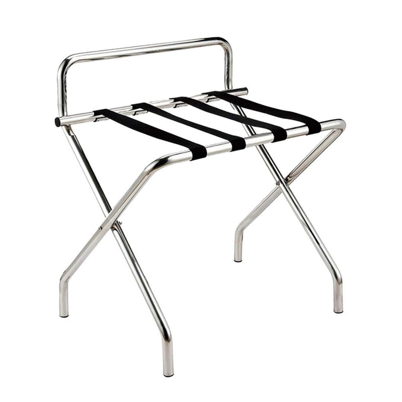 Dolphy Stainless Steel Luggage Rack With Back Support