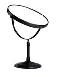 Dolphy 5X 1X Tabletop Magnifying Mirror Matte Black Dual Magnification