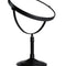 Dolphy 5X 1X Tabletop Magnifying Mirror Matte Black Dual Magnification