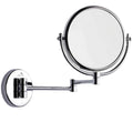 Dolphy Wall Mount Magnifying Mirror 3X 1X Brass