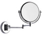 3X & 1X Wall Mount Magnifying Mirror (Solid Brass)