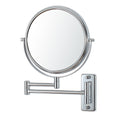 Dolphy Wall Mounted Round Mirror 3x Magnification 1x Normal