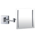 Dolphy LED Magnifying Mirror Wall Mount 3X Silver 80cm