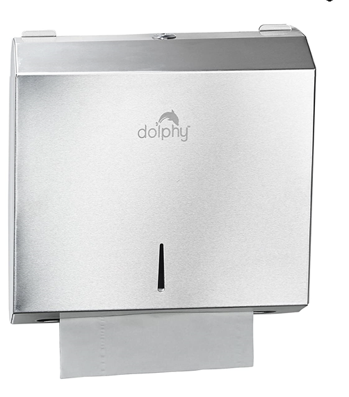 Dolphy SS Slimline Paper Towel Dispenser Wall Mount