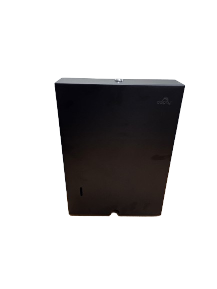 Dolphy Paper Towel Dispenser Black Wall Mount