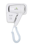 Dolphy Wall Mount Hair Dryer 1200W White