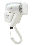 Dolphy Wall Mount Hair Dryer 1200W White