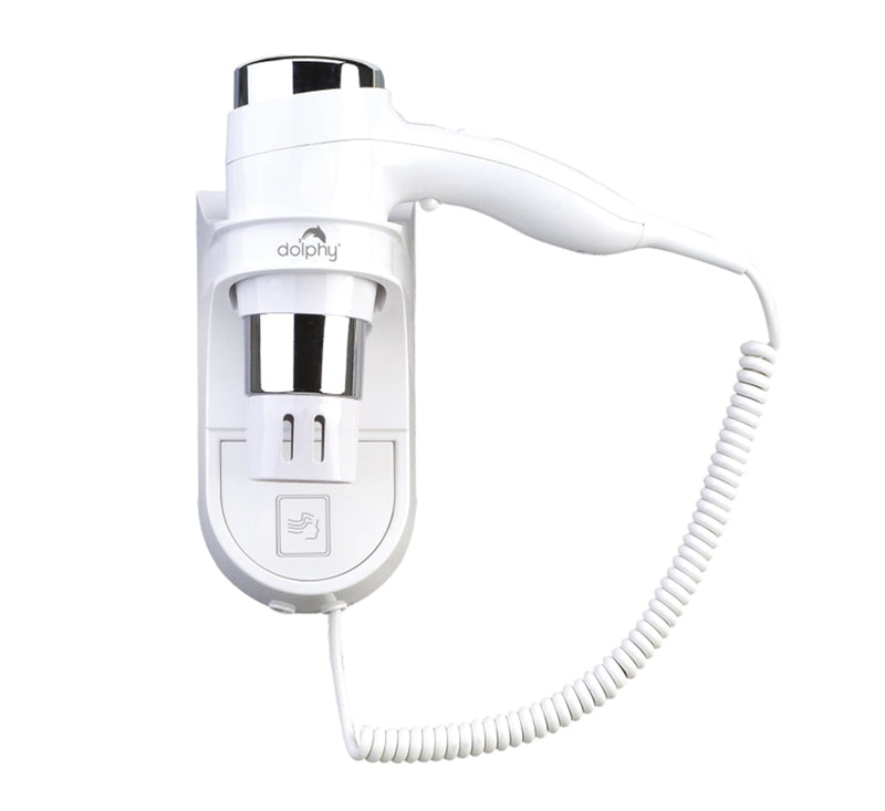 Dolphy Wall Mount Hair Dryer 1600-1875W White
