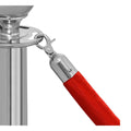 Dolphy Velvet Rope Queue Barrier Red 1.5m
