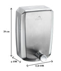 Dolphy Stainless Steel Liquid Soap Dispenser 1000ml