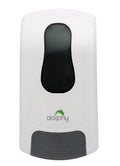 Dolphy Manual Soap Sanitiser Dispenser 1000ml White