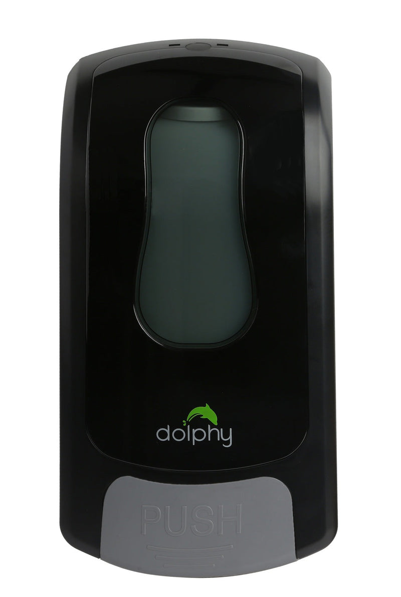 Dolphy Manual Foam Dispenser 1000ML Black Soap Pump