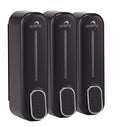 Dolphy Manual Soap Dispenser 300ml Pack 3 Black