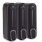 Dolphy Manual Soap Dispenser 300ml Pack 3 Black