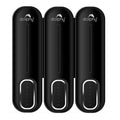 Dolphy Manual Soap Dispenser 300ml Pack 3 Black