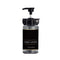Dolphy Liquid Soap Dispenser 300ml Black Transparent Pump Bottle