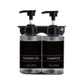 Dolphy Liquid Soap Dispenser 300ml Transparent Black