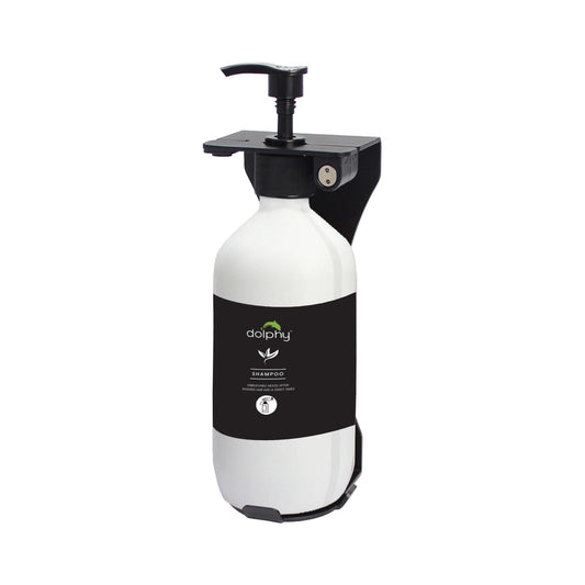Dolphy Manual Liquid Soap Dispenser 500ml White Bathroom Kitchen