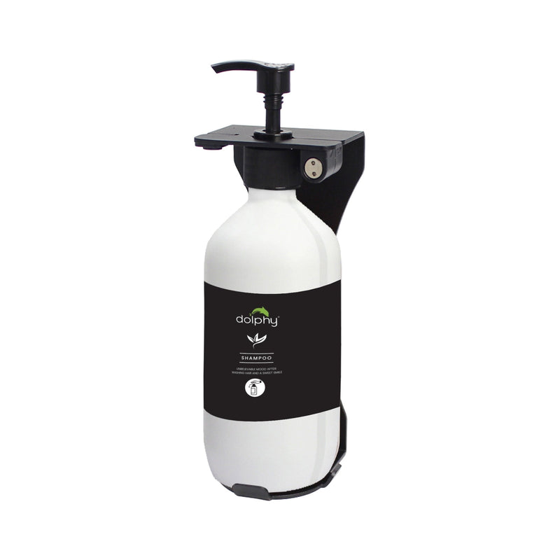 Dolphy Manual Liquid Soap Dispenser 500ml White Bathroom Kitchen