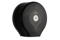 Dolphy Jumbo Toilet Roll Dispenser Black Wall Mount