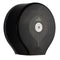 Dolphy Jumbo Toilet Roll Dispenser Black Wall Mount