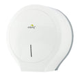 Dolphy Classic Jumbo Toilet Paper Roll Dispenser White