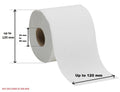 Dolphy Stainless Steel Twin Toilet Roll Holder with Shelf