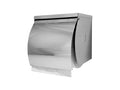 Dolphy Stainless Steel Toilet Roll Holder with Shelf
