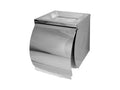 Dolphy Stainless Steel Toilet Roll Holder with Shelf