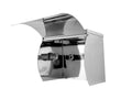 Dolphy Stainless Steel Toilet Roll Holder with Shelf